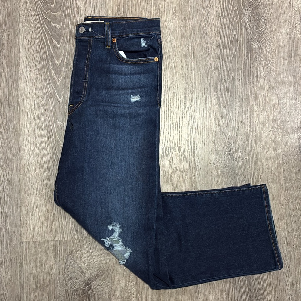 NWOT! Levi’s Ribcage High Rise Straight Ankle Jeans